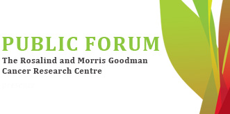 Goodman Cancer Research Public Lecture Series - 3rd of 4 lecture series