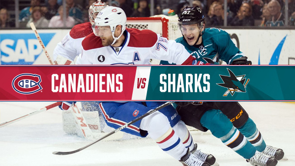 SOLD OUT - Montreal Habs vs. San Jose Sharks