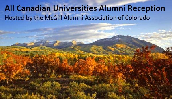 Colorado: All Canadian Universities Alumni Reception