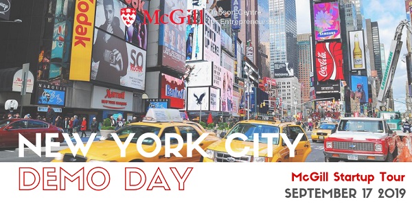 McGill X-1 Accelerator New York City Demo Day 2019