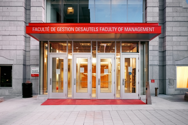 Desautels Faculty of Management Building Tour and Student Experiential Learning Showcase