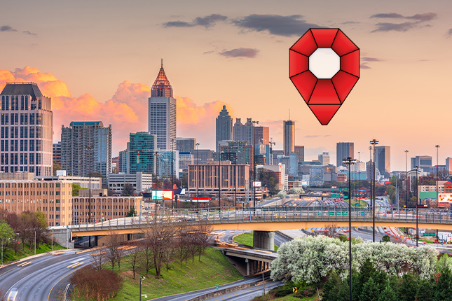Atlanta city skyline