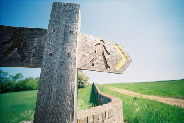 Hiking Signpost